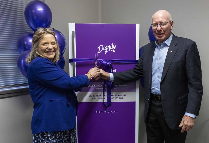 Food Relief Blue Ribbon Cut Food Relief