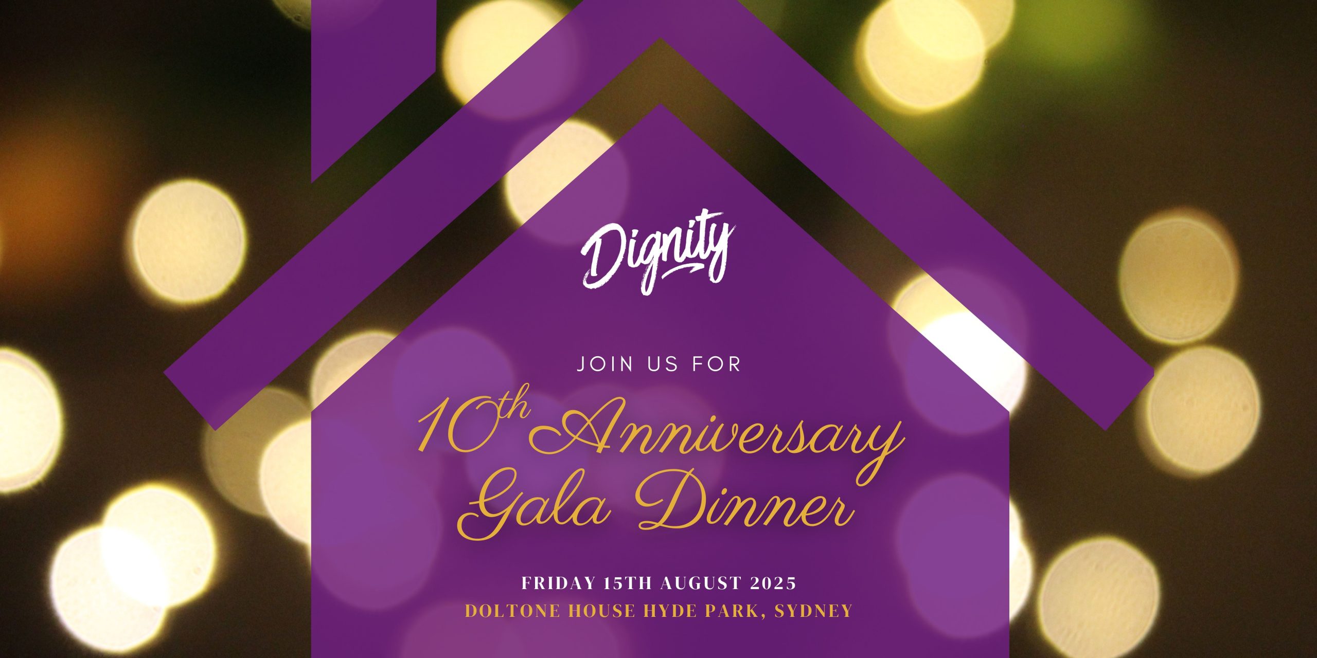 Humantix banner gala dinner